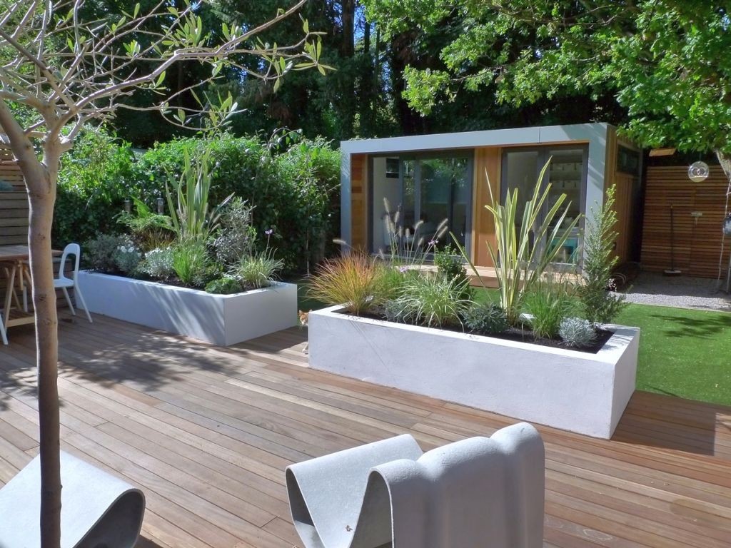 modern deck design that great for backyard