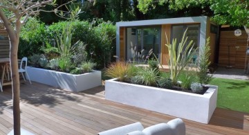 modern deck design that great for backyard