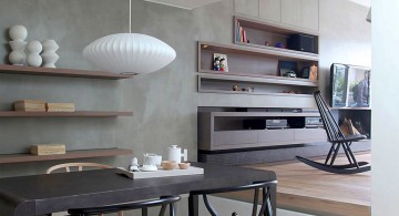 modern kitchen tables for small spaces and low hanging lamp