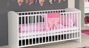 modern nursery room design ideas with plush pink rug