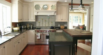 modern painted floors inspiration for kitchen and dining room