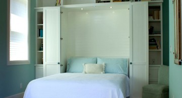 murphy bed design ideas for small rooms in blue