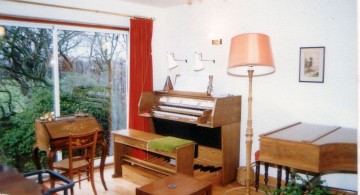 music room designs with two pianos outlooking the garden