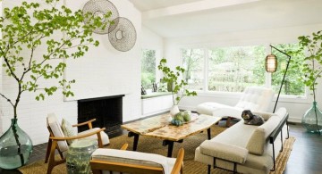 nature themed zen living room ideas