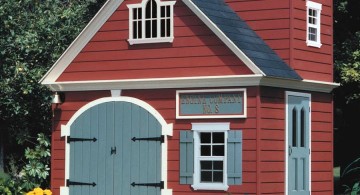 old firehouse luxury outdoor playhouse