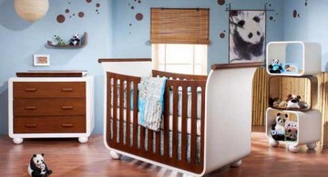 panda themed cool painting ideas for bedrooms