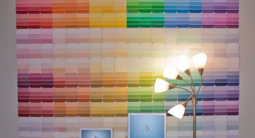 pantone color palette diy bedroom art