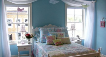 pastel-colored room designs cute blue bedroom