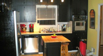 popular paint colors for kitchen in monochrome