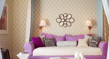 pretty girl bedrooms with long curtains