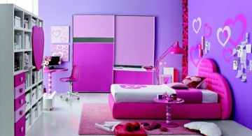 pretty girl bedrooms with purple walls