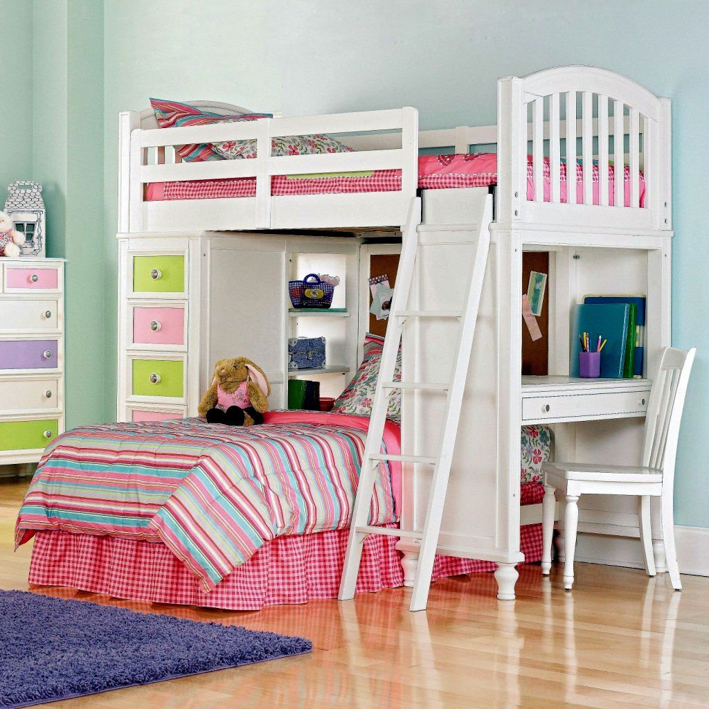 Simple Amazing Bunk Beds with Simple Decor