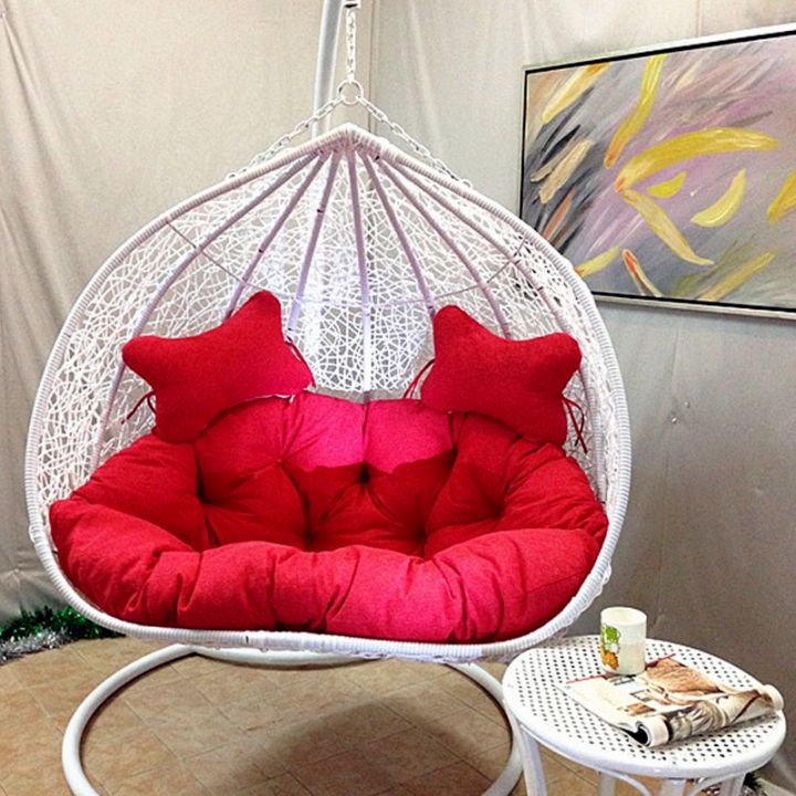 red loveseat bedroom swing chair