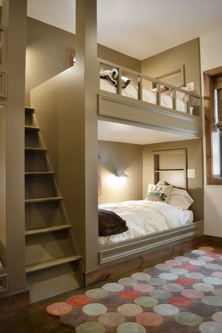rustic and space savvy stylish bunk beds