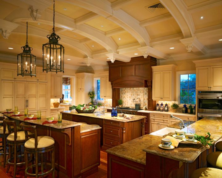 rustic barrel vaulted ceilings