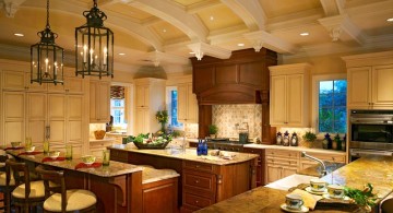 rustic barrel vaulted ceilings