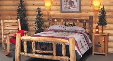 rustic bed plans for cottage