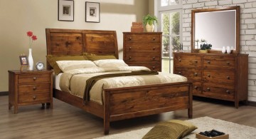 rustic bed plans for master bedroom