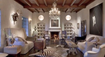 rustic living room ideas in white