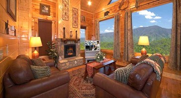 rustic living room ideas outlooking great view