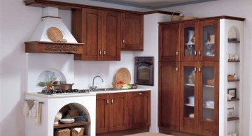 rustic modular kitchen designs