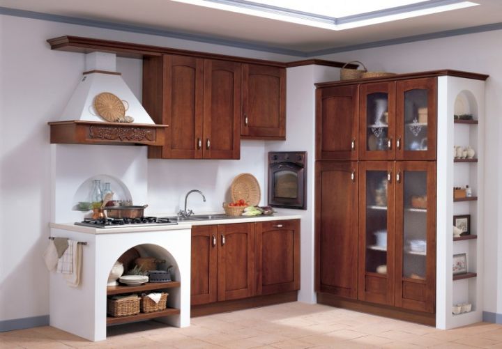 rustic modular kitchen designs
