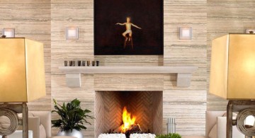 scandinavian fireplace design ideas 12