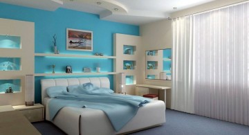 silky sea blue relaxing paint colors for bedrooms