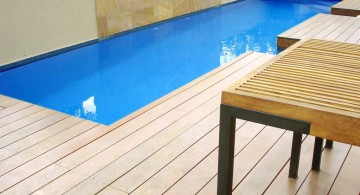 simple and minimalist lap pool designs