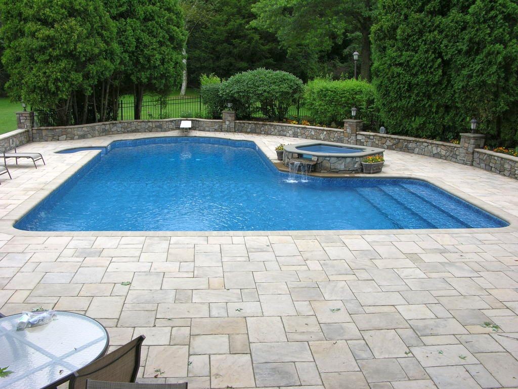 simple and minimalist pool shapes and designs