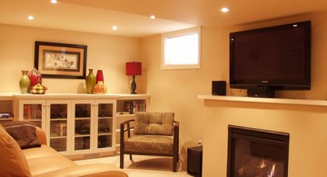 simple and sophisticated lighting ideas for basement