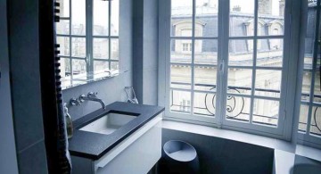 simple black bathrooms ideas for apartment