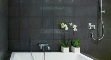 simple black bathrooms ideas for small space