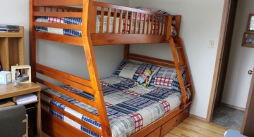 simple bunk beds rustic bed plans