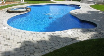 simple free formed pool shapes and designs