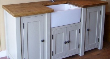 simple freestanding kitchen sinks