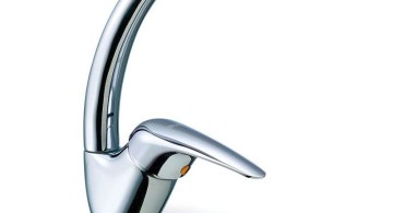 simple futuristic unique kitchen faucets