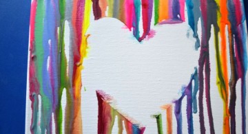 simple painting ideas canvas empty heart