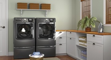 simple small laundry room designs