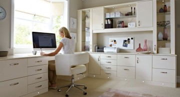 sleek and stylish home office