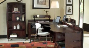 sleek office desk for small space
