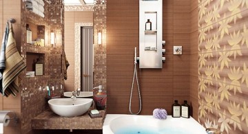 small brown bathroom ideas