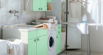 small laundry room designs for the basement