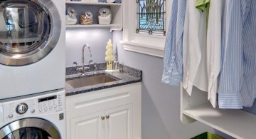 small laundry room storage solutions