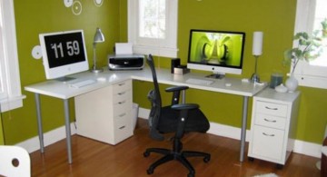small office plans in green