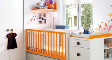 smart space saving modern nursery room design ideas