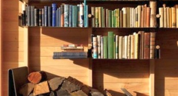 smart space saving vintage industrial bookcase designs
