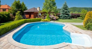 spacious kidney shaped swimming pools