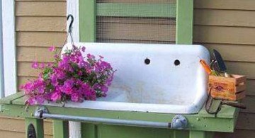 stand alone kitchen sink for outdoor