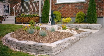 stones for flower beds 014